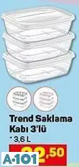 TREND SAKLAMA KABI 3'LÜ TREND SAKLAMA KABI 3'LÜ